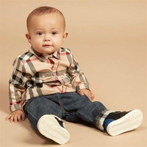 burberry toddler boy shirt|burberry denim pants baby.